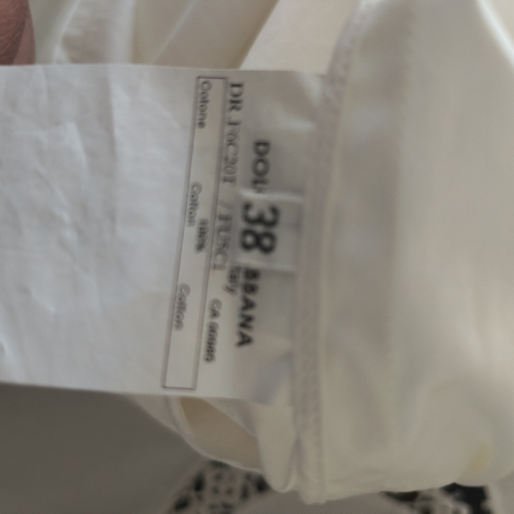 Dolce Gabbana white midi dress - Picture 10 of 10